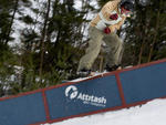 Attitash - On the rail 