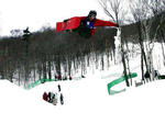 Smugglers Notch - Off the half pipe
