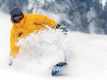 Buttermilk - Carving in deep snow