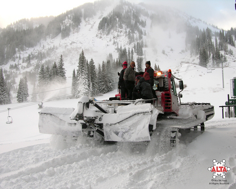 Early season snow at Alta