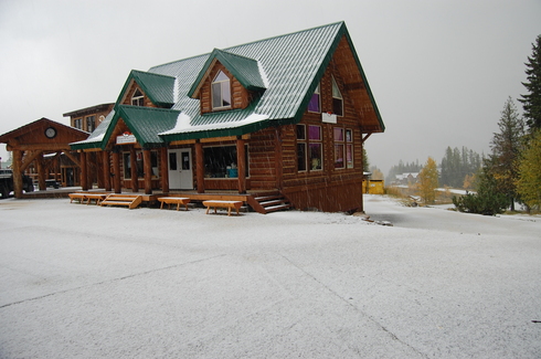 First Snow at Fernie Alpine Resort - October 7, 2008!