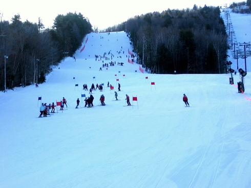 2nd Annual John Eneguess Memorial Race early morning warm-ups. 