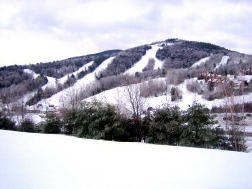 What a beautiful mountain.  Crotched on Groundhogs Day 08