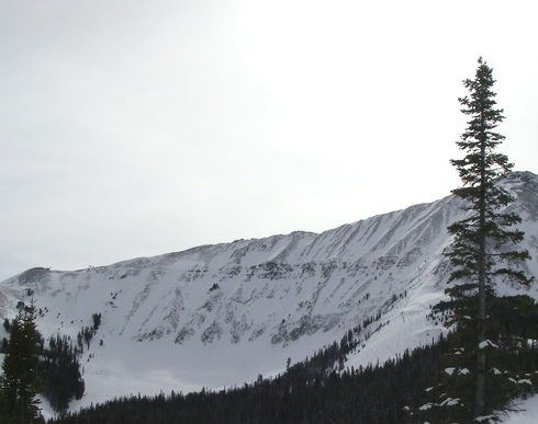 Pictured above is the awesome venue for the 3rd Headwaters Spring Run Off, an amateur hike and free ride competition, this Sunday April 6th. PRE-REGISTRATION IS REQUIRED, so sign up NOW via moonlightbasin.com or in person at Moonlight Basin Ski Patrol Headquarters. Photo by Benjamin Daniel, Mountain Reporter