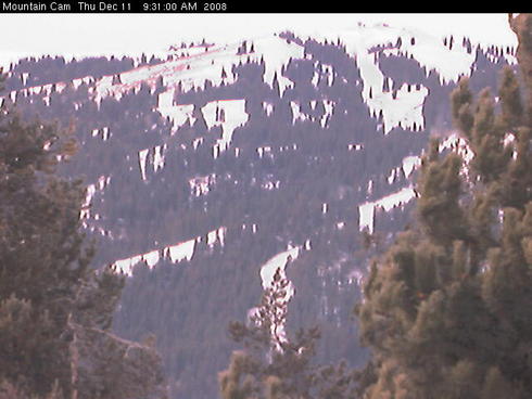 Tamarack getting blanketed by snow!  Up to 20 inches this weekend!