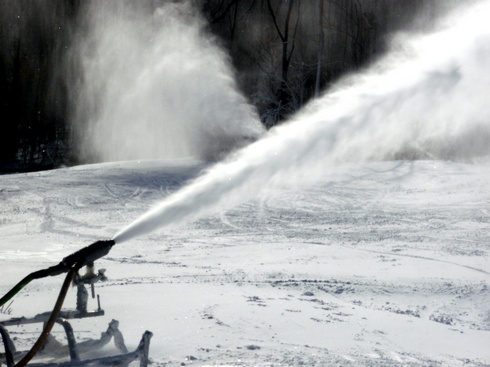 Look for lots more lower mountain terrain opening this week as guns move toward the summit!
