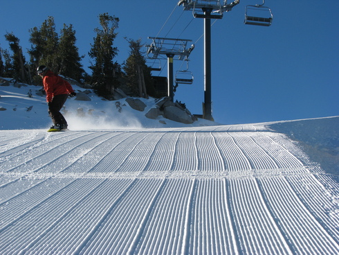 Heavenly is open and the early season snow is delicious! 