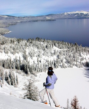 There's nothing like the view from Homewood's slopes.