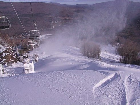 Snowmaking...opening Saturday, November 22!