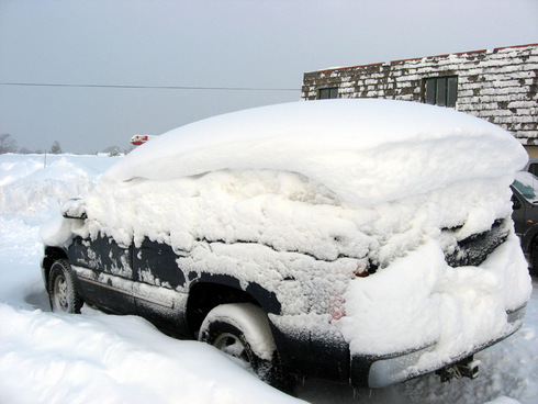 Tahoe buried under 16 inches of new snow Dec. 4, 2008
