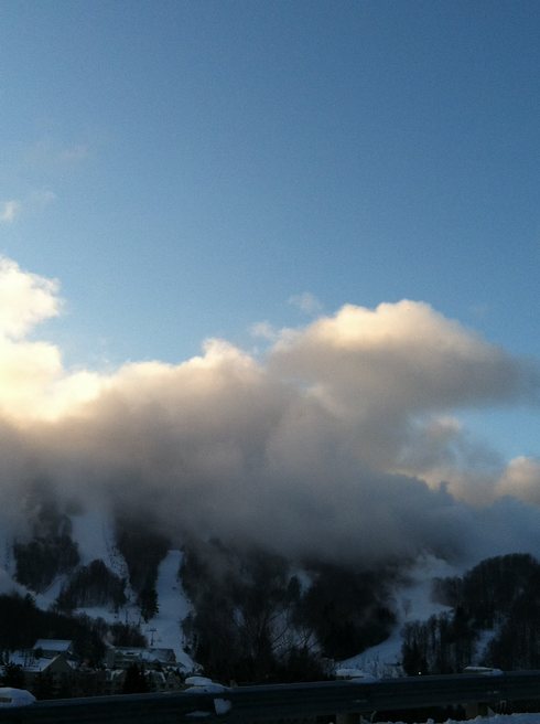 Our snowmaking loves these temps!