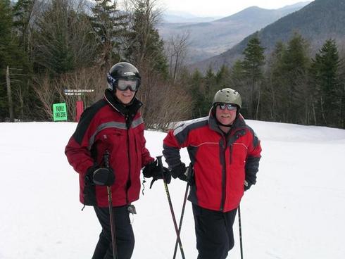 The Lisbon, N.H. downhill race team!