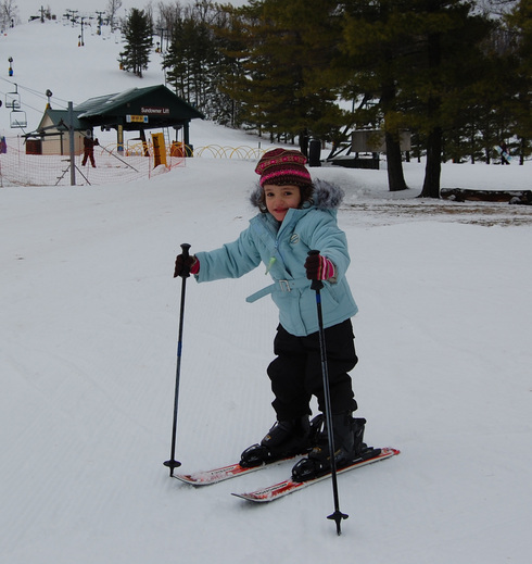 First Day on The Slopes
